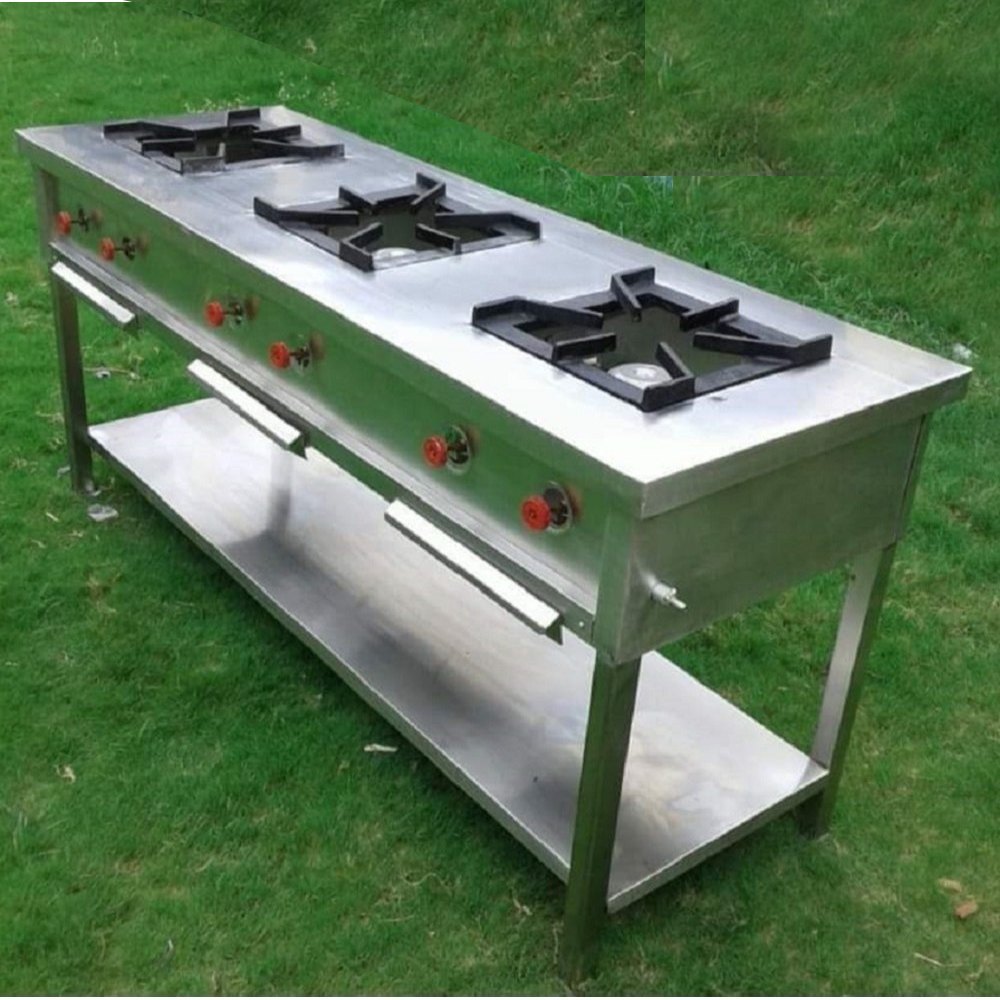 Three Burner Gas Bhatti