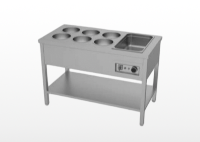 six pot bain marie