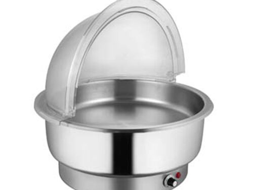 Electric-Round-SS-Chafer-Roll-Top-Cover-